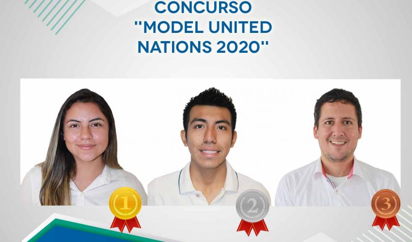 Concurso “Model United Nations 2020”, en línea en la UP Región Ribereña