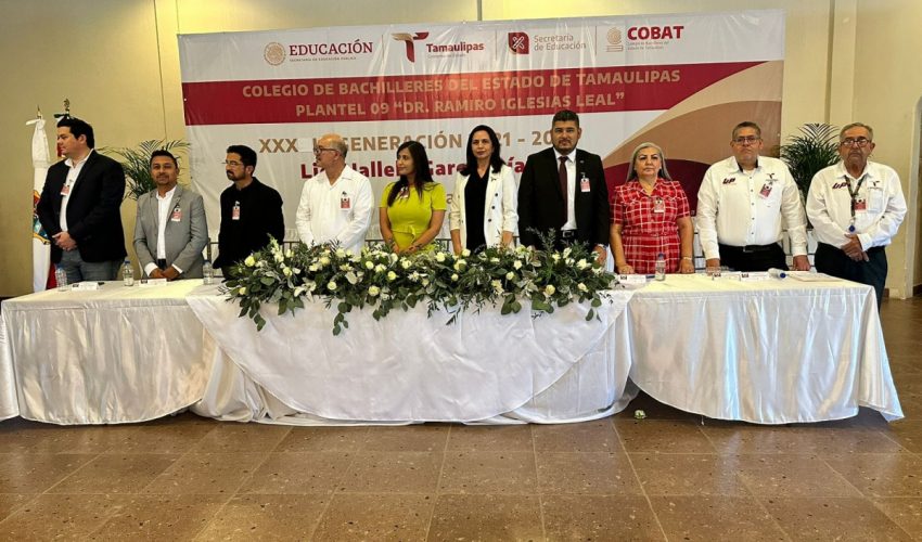 UPRR presente en la graduación del COBAT 09 de Cd. Gustavo Díaz Ordaz