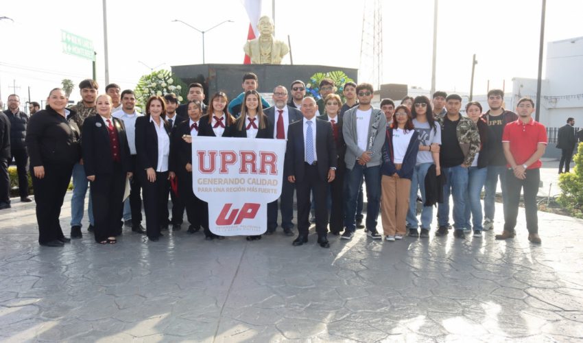 UPRR presente en la conmemoración del 219° Aniversario del Natalicio de Benito Juárez